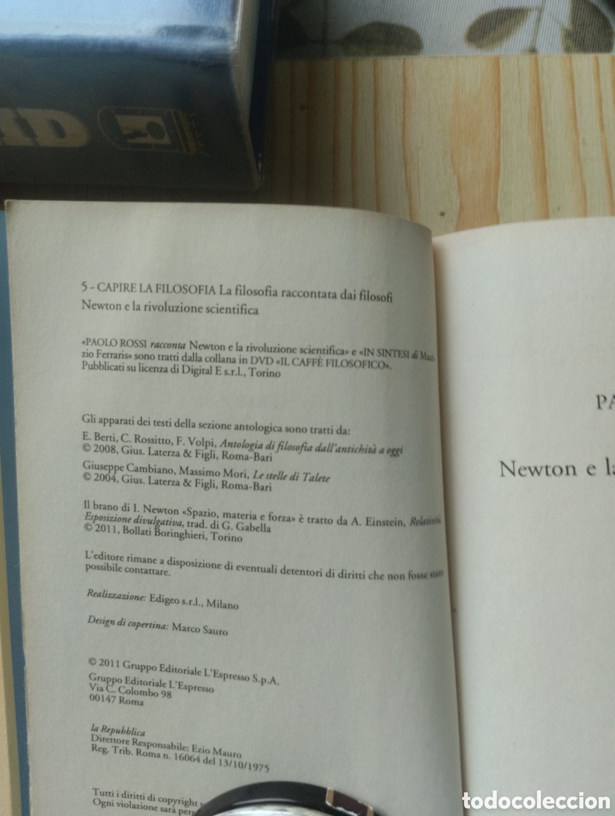 Libros: NEWTON E LA RIVOLUZIONE S CIENT&Iacute;FICA - Foto 5