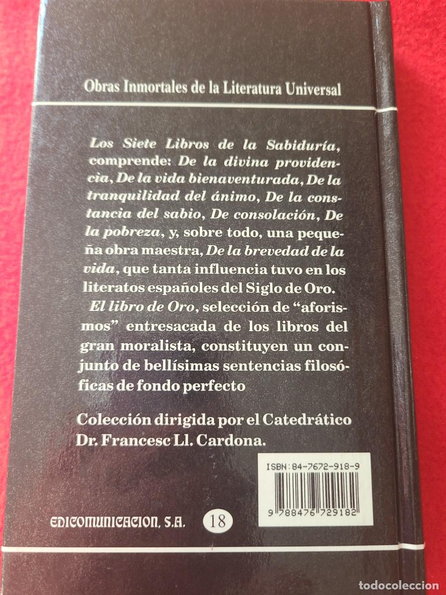 Libros: Los siete libros de la Sabidur&iacute;a. El libro de Oro. S&eacute;neca - Foto 2