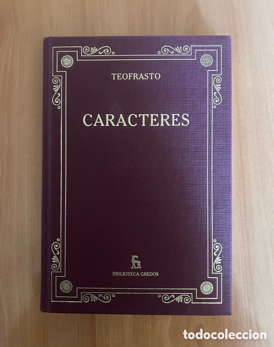 Libros: Car&aacute;cteres de Teofrasto - Foto 1