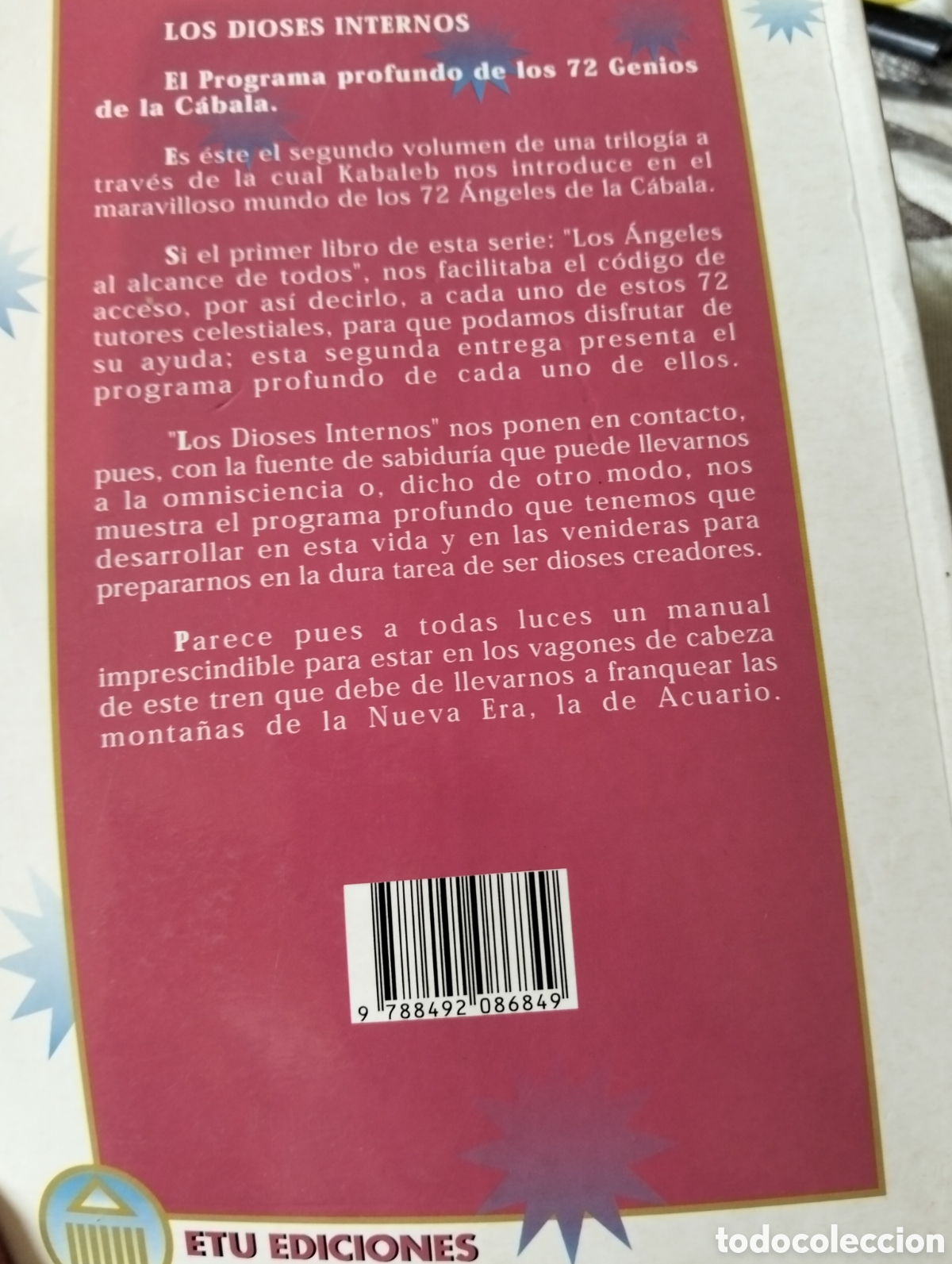 Libros: Barybook 350. . Los dioses internos programa profundo 72 genios de la C&aacute;bala kabaled etu ediciones - Foto 2