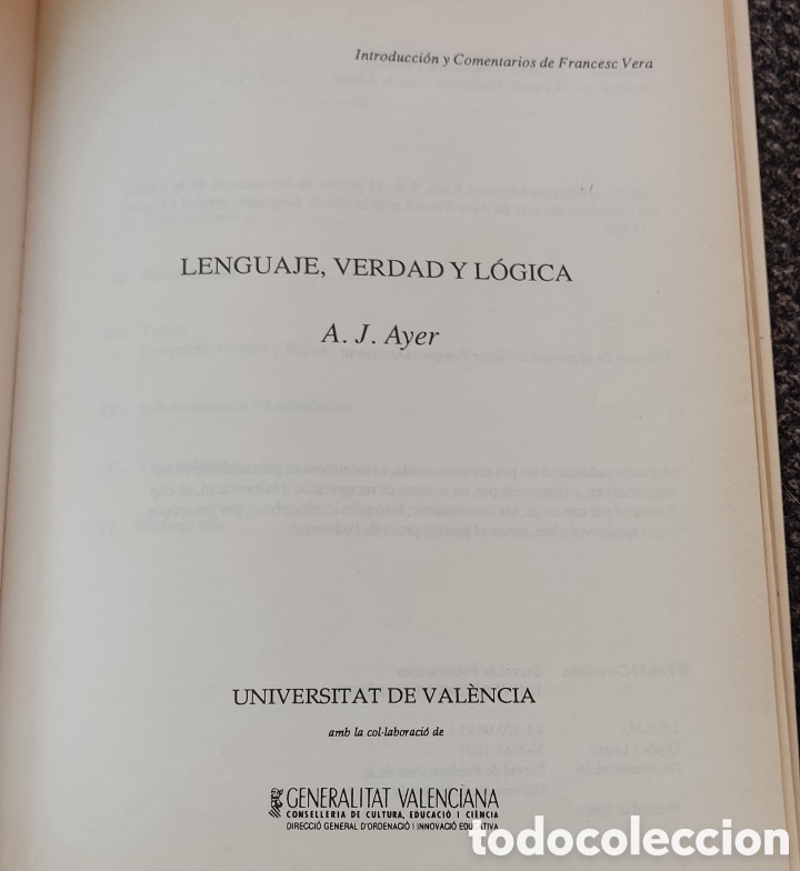 Libros: Lenguaje, verdad, l&oacute;gica - Foto 2
