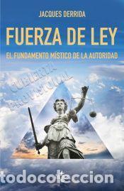 Libros: Fuerza de ley - Derrida, Jacques - Foto 1