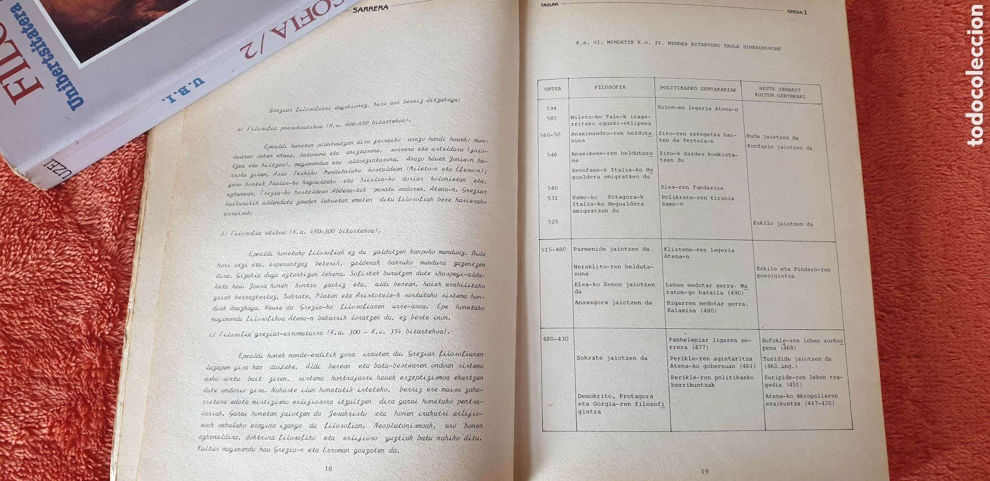 Libros: Filosofia euskeraz l, ll - Foto 6