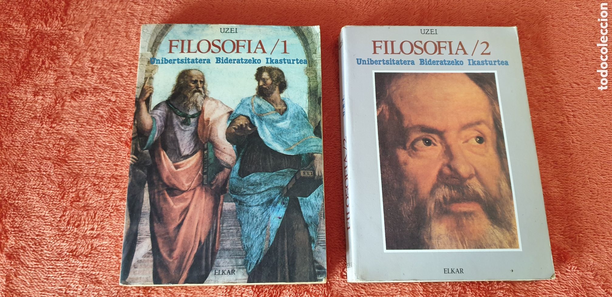 Libros: Filosofia euskeraz l, ll - Foto 1