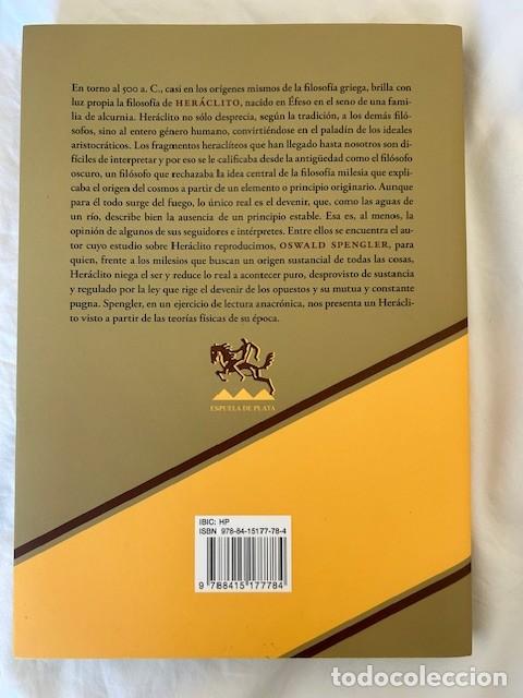 Libros: Her&aacute;clito -Oswald Spengler- - Foto 2