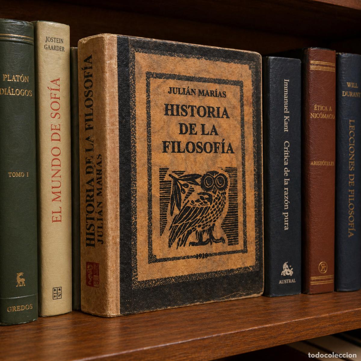 Libros: Juli&aacute;n Mar&iacute;as &ndash; Historia de la filosof&iacute;a &ndash; 333 Proyecto Neshi &ndash; LM