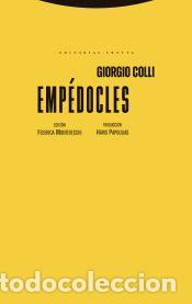 Libros: Emp&eacute;docles - Colli, Giorgio