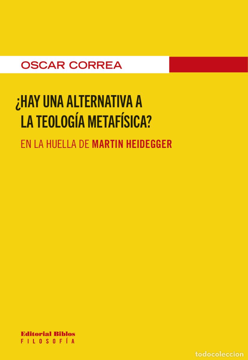 Libros: Oscar Correa &mdash; &iquest;Hay una alternativa a la teolog&iacute;a metaf&iacute;sica? &mdash; Editorial Biblos, 2024 &mdash; LIM