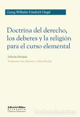Libros: Doctrina del derecho, los deberes y la religi&oacute;n para el curso elemental &mdash; Editorial Biblos LM