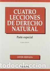 Libros: Cuatro lecciones de derecho natural - Hervada Xiberta, Javier