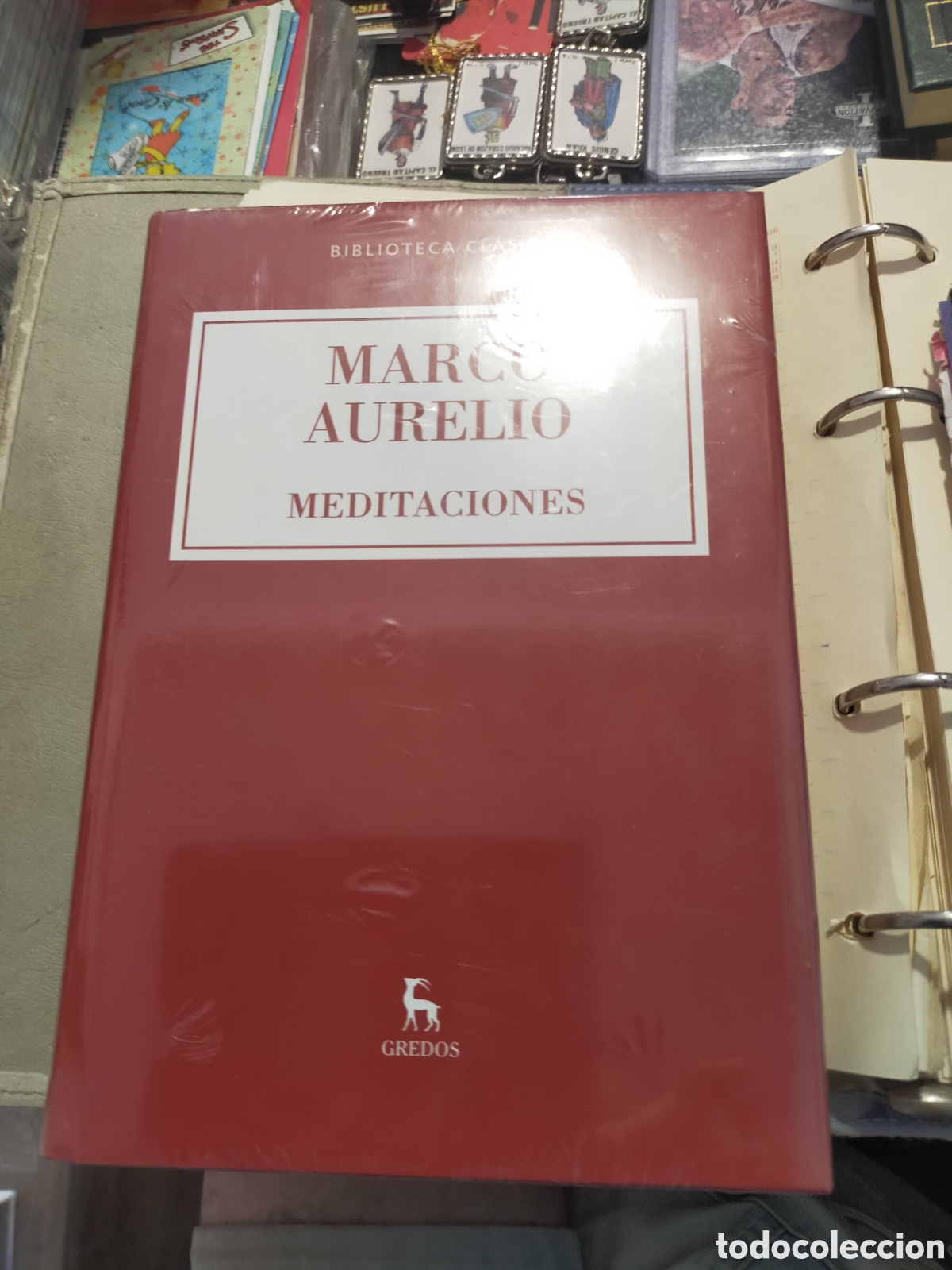 Livros: MEDITACIONES MARCO AURELIO GREDOS NUEVO Y PRECINTADO
