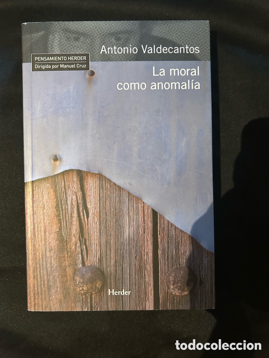 Libros: La moral como anomal&iacute;a