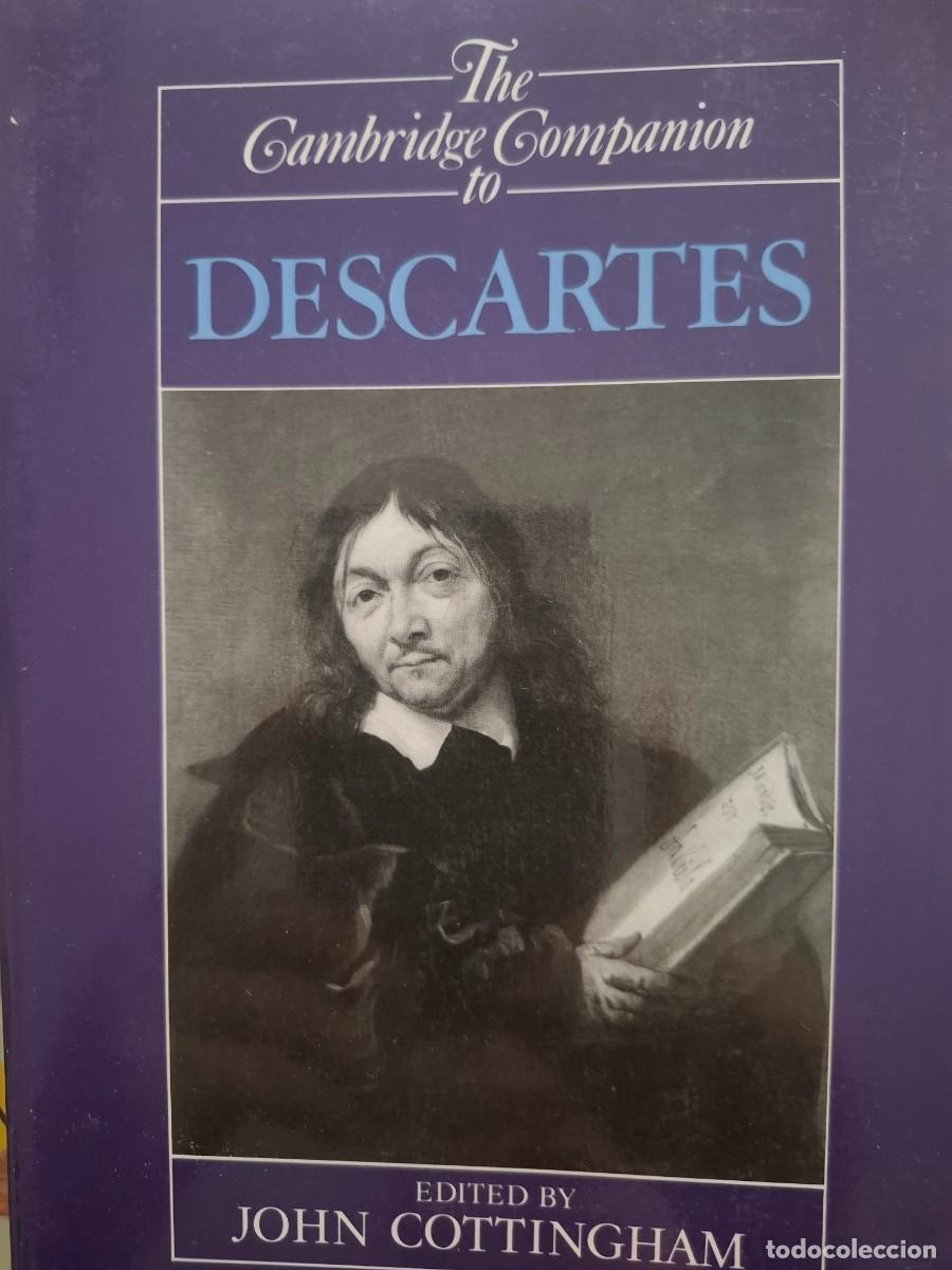 Libros: the Cambridge companion to Descartes vv aa ed. John Cottingham