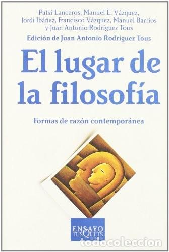 Libros: El lugar de la filosof&iacute;a: 48 (Ensayo) de AA. VV. (Autor) Formato: Tapa blanda
