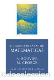 Libros: Diccionario Akal de matem&aacute;ticas - Bouvier, Alain |George, Michel