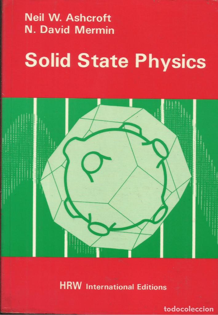 Libros: Solid State Physics / Ashcroft and Mermin. - Foto 1