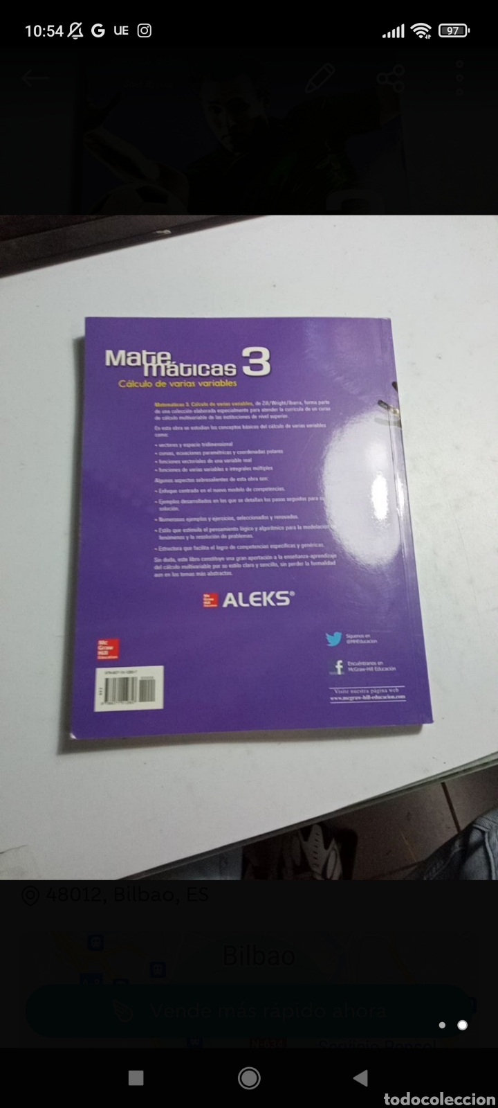 Libros: Matematicas 3 - Foto 2