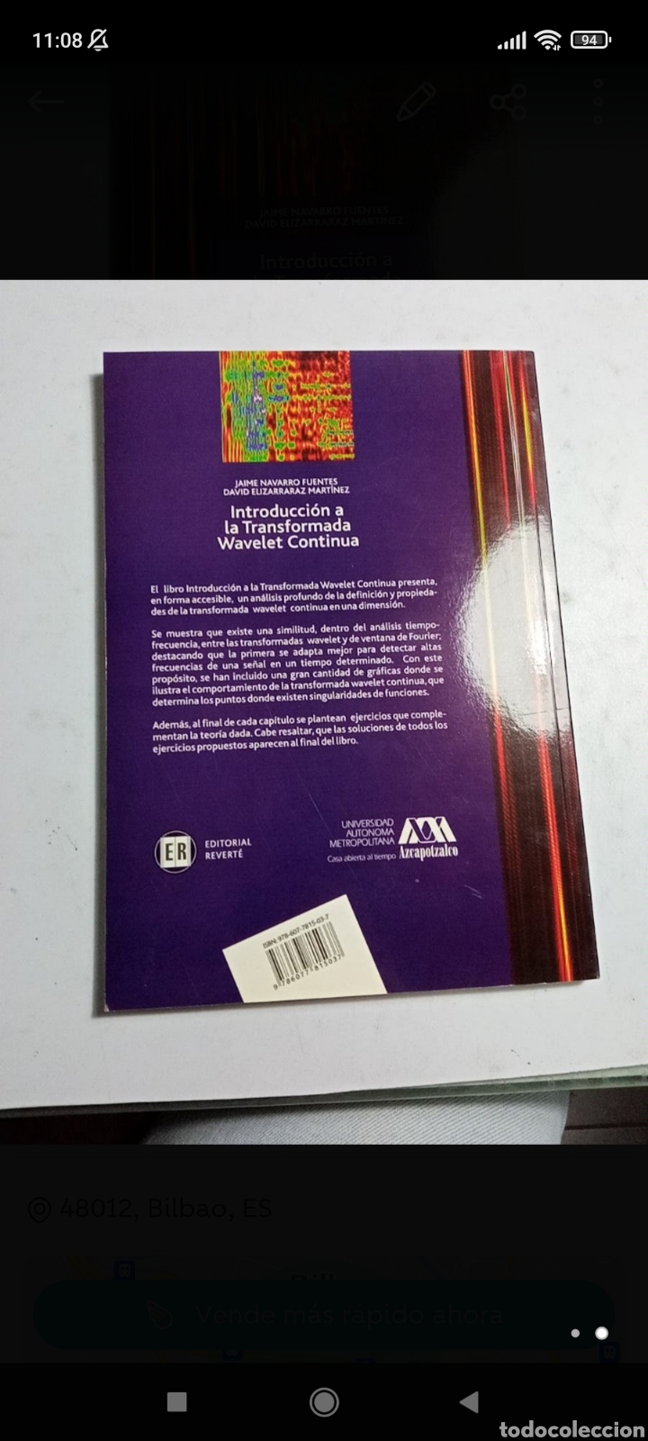 Libros: Introduccion a la transformada wavelet continua - Foto 2