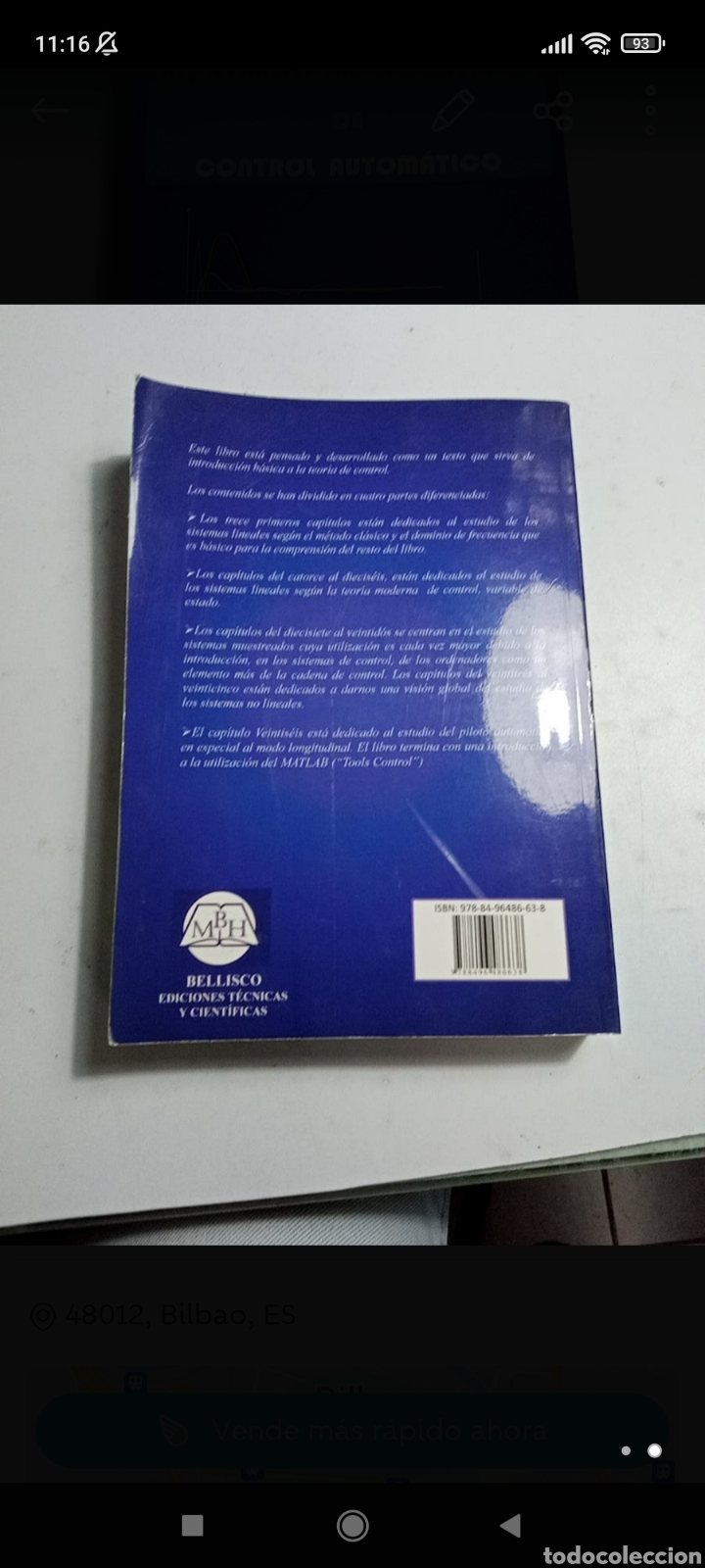 Libros: Introducci&oacute;n a los sistemas de control autom&aacute;ticos - Foto 2
