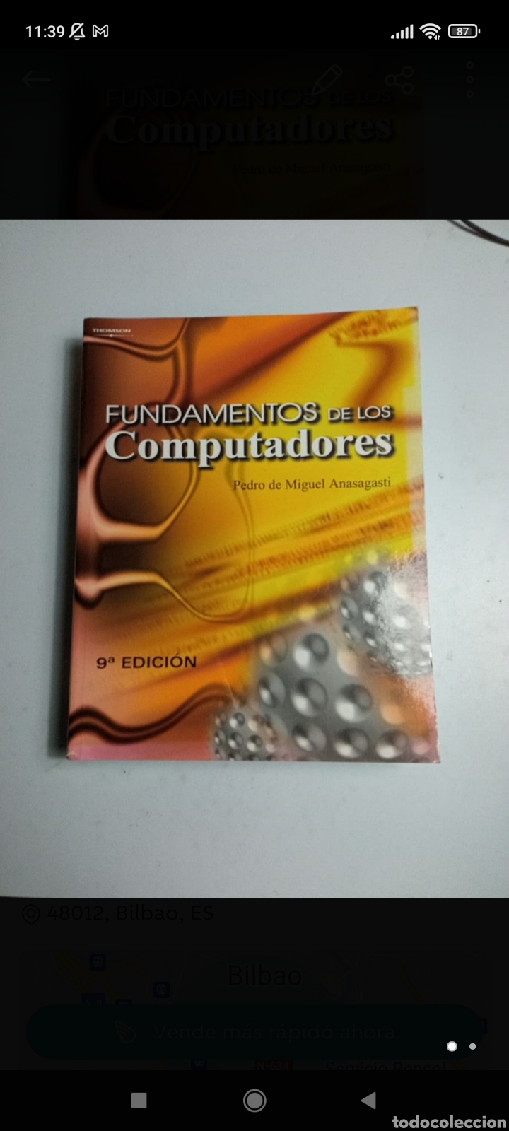 Libros: Fundamentos de los computadores thomson - Foto 1