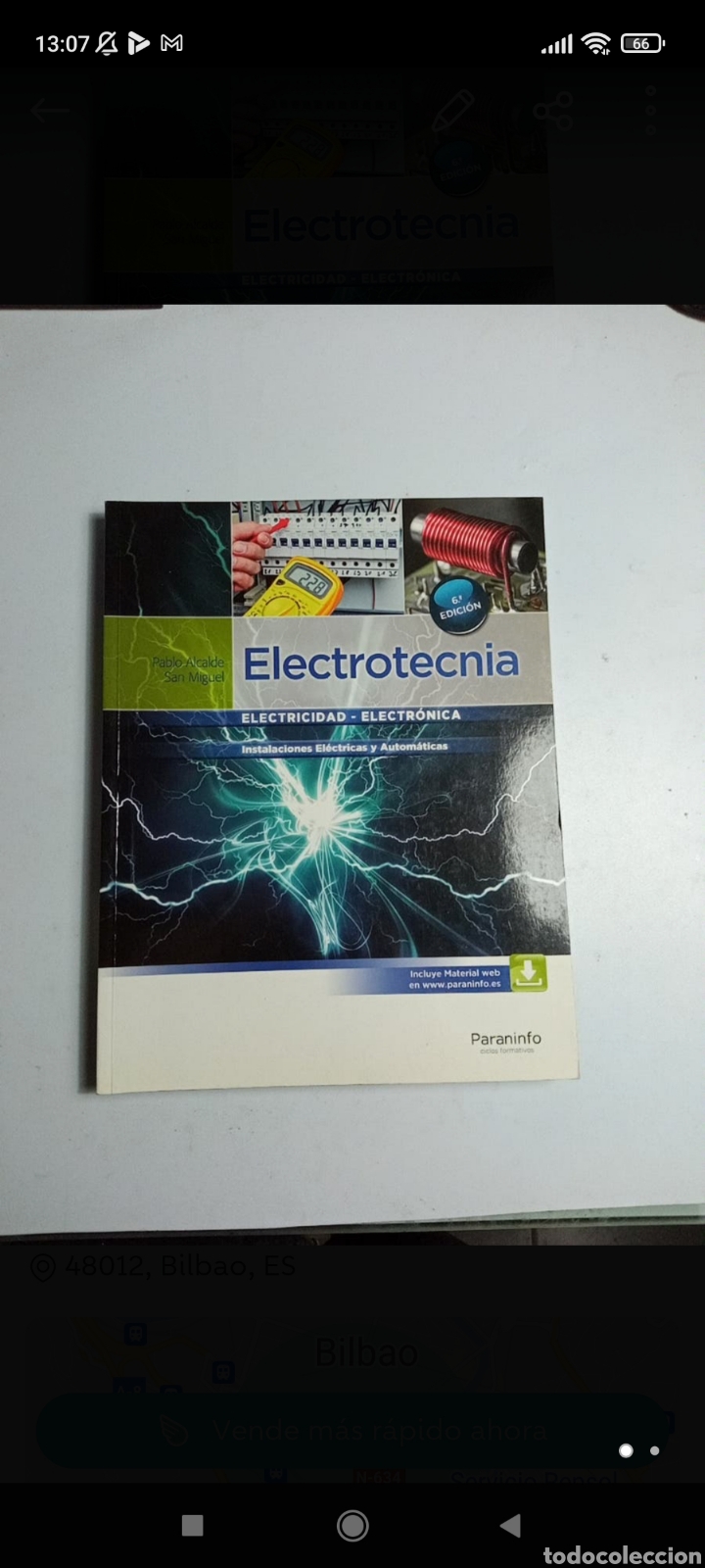 Libros: Electrotencia Paraninfo - Foto 1