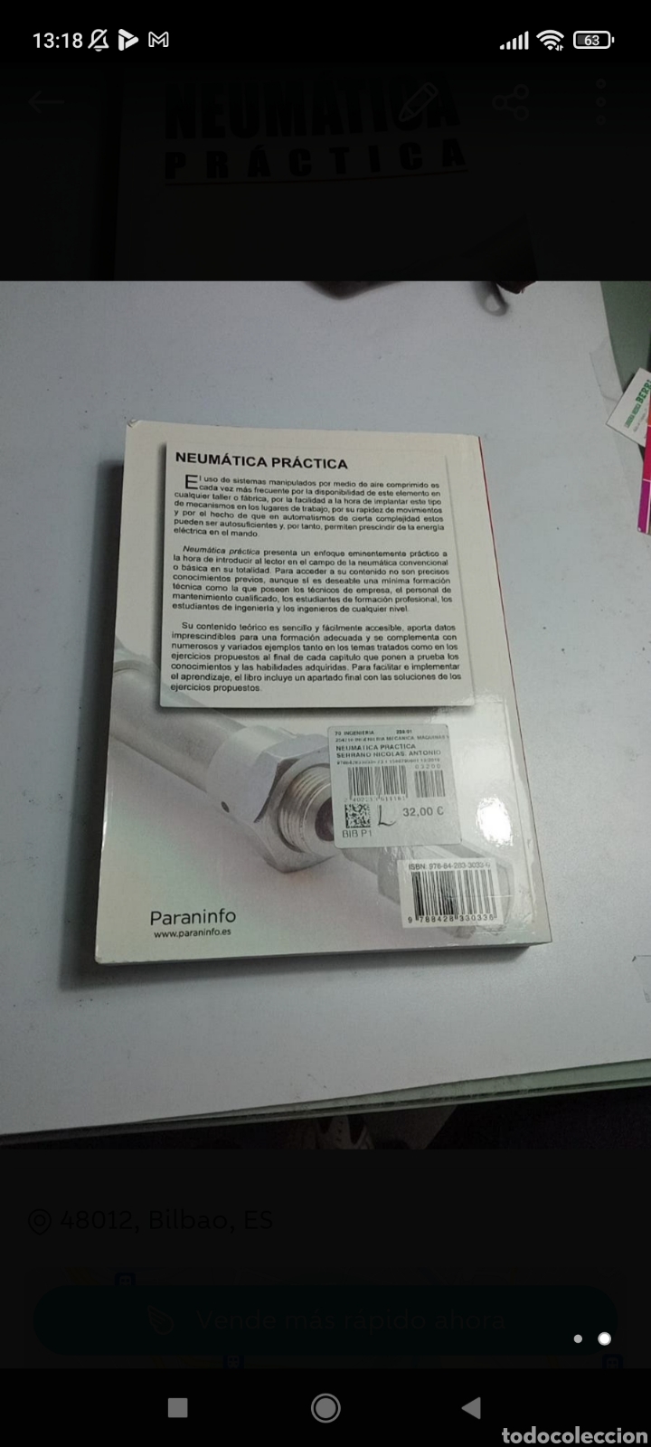 Libros: Neum&aacute;tica Pr&aacute;ctica Paraninfo - Foto 2
