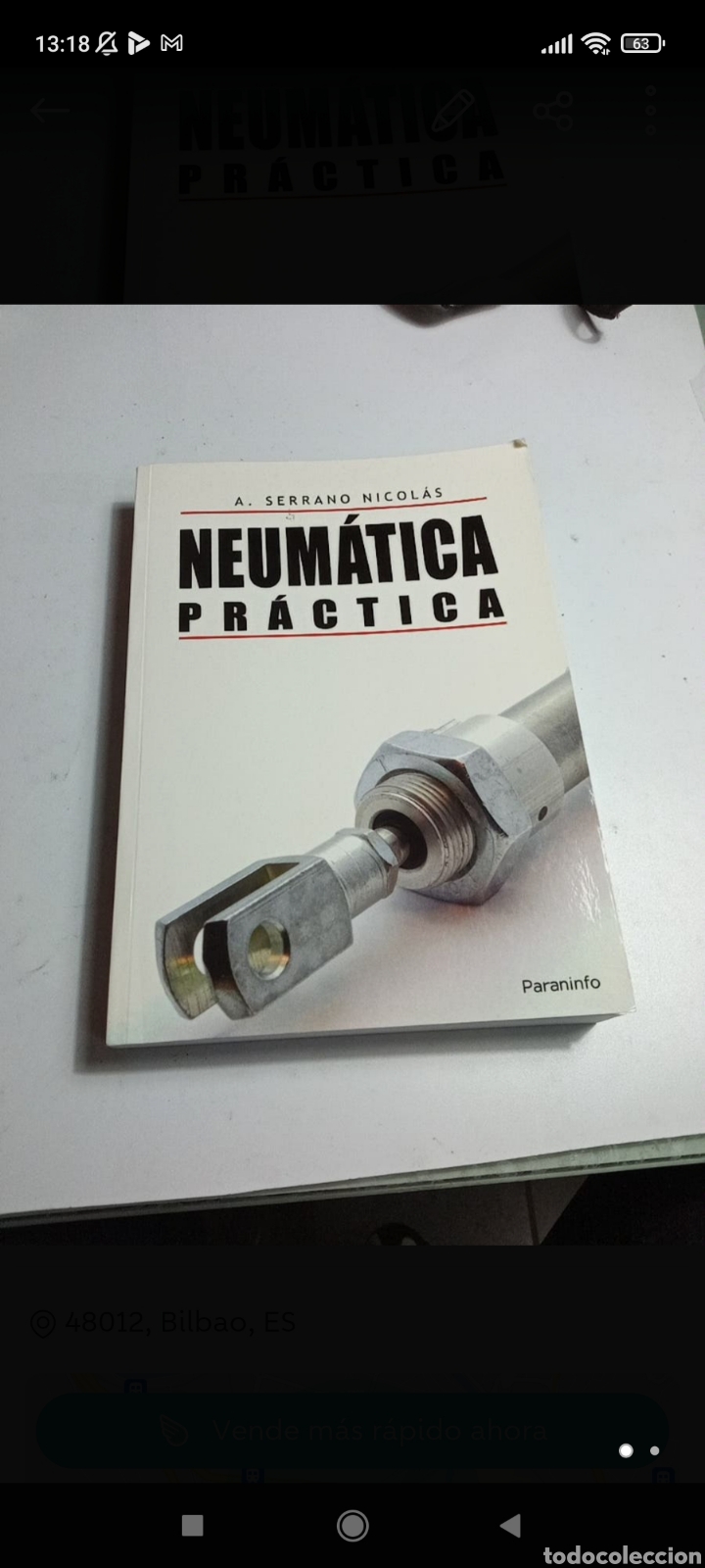 Libros: Neum&aacute;tica Pr&aacute;ctica Paraninfo - Foto 1