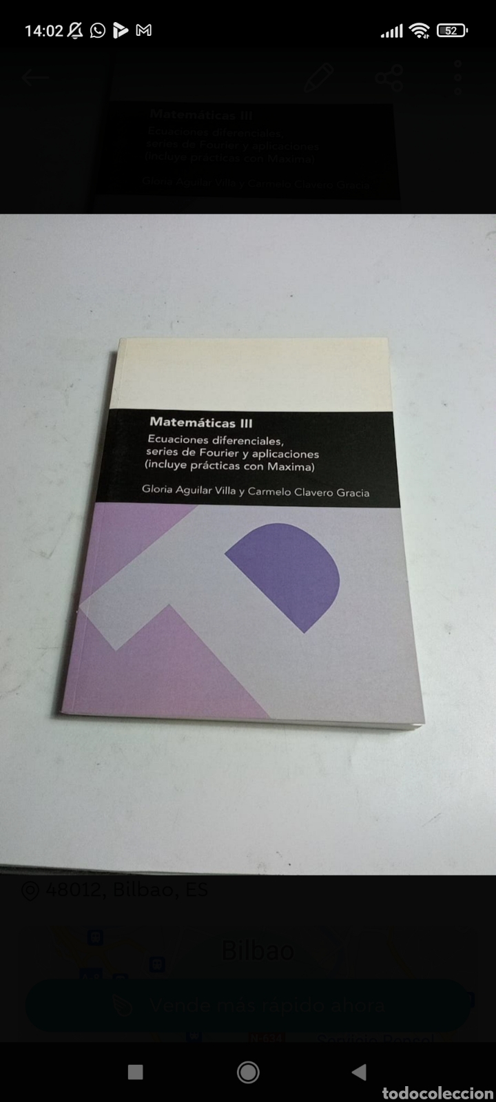 Libros: Matem&aacute;ticas III - Foto 1