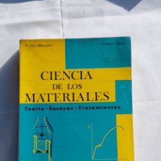 Libros: CIENCIA DE LOS MATERIALES. TEORÍA, ENSAYO , TRATAMIENTO. 7° EDICIÓN.. Lote 323348988