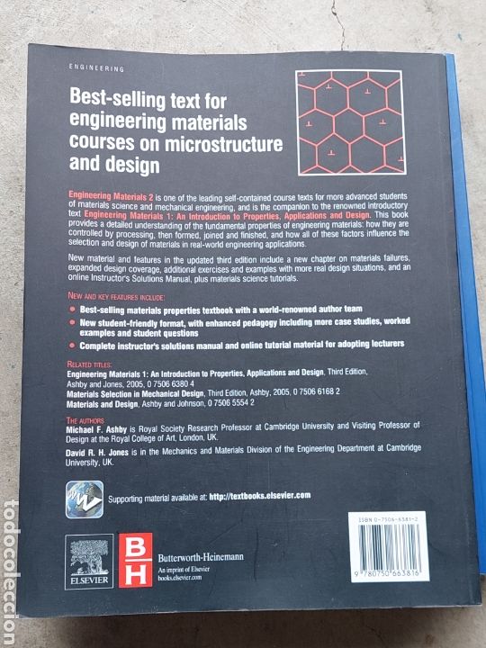 Libros: Engineering materials 2 tomos . Third Edition. En ingl&eacute;s - Foto 2