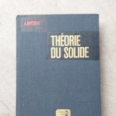 Livres: THEORIE DU SOLIDE . EDITORIAL MIR. A. DAVYDOV . EN FRANCÉS. Lote 327859193