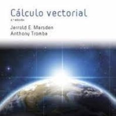 Libros: CÁLCULO VECTORIAL JERROLD E MARSDEN ANTHONY TROMBA 6ª EDICIÓN. Lote 365176816