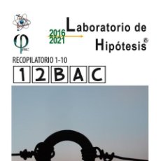 Libros: LABORATORIO DE HIPOTESIS. 12 BAC. RECOPILATORIO 1-10. QUINQUENARIO 2016-2021 - MELERO CAMARERO, CARM. Lote 371041851