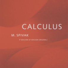 Libros: CALCULUS 3ED - SPIVAK. Lote 372161181