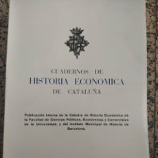 Libros: CUADERNOS DE HISTORIA ECONÓMICA DE CATALUÑA 1969-1970. Lote 374965049
