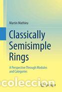 Libros: Classically Semisimple Rings - Mathieu, Martin - Foto 1