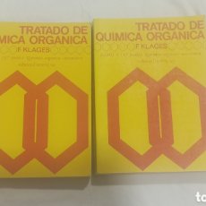 Libros: TRATADO DE QUÍMICA ORGÁNICA . KLAGES . TOMO I . 1ª SI 2 ª PARTE . EDITORIAL REVERTÉ