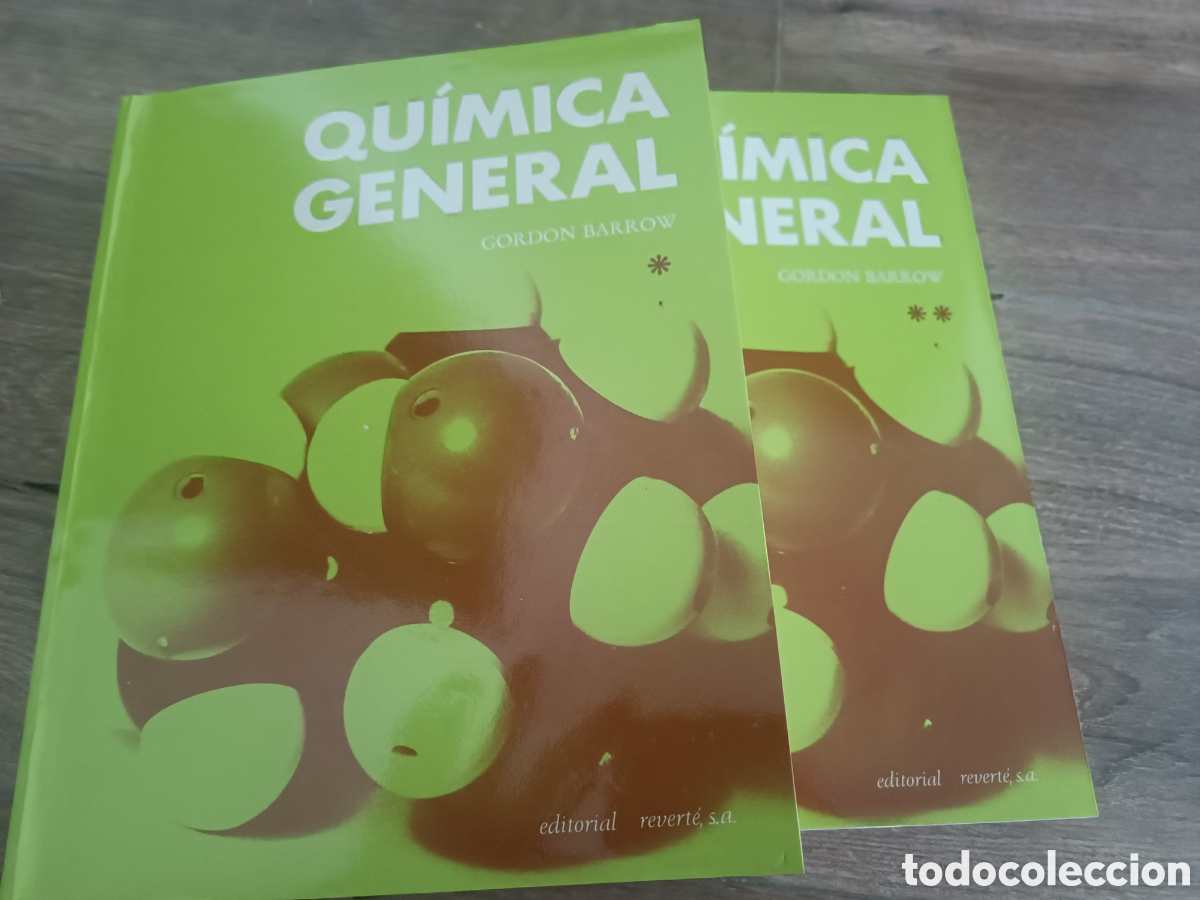 Libros: Qu&iacute;mica general (dos tomos)