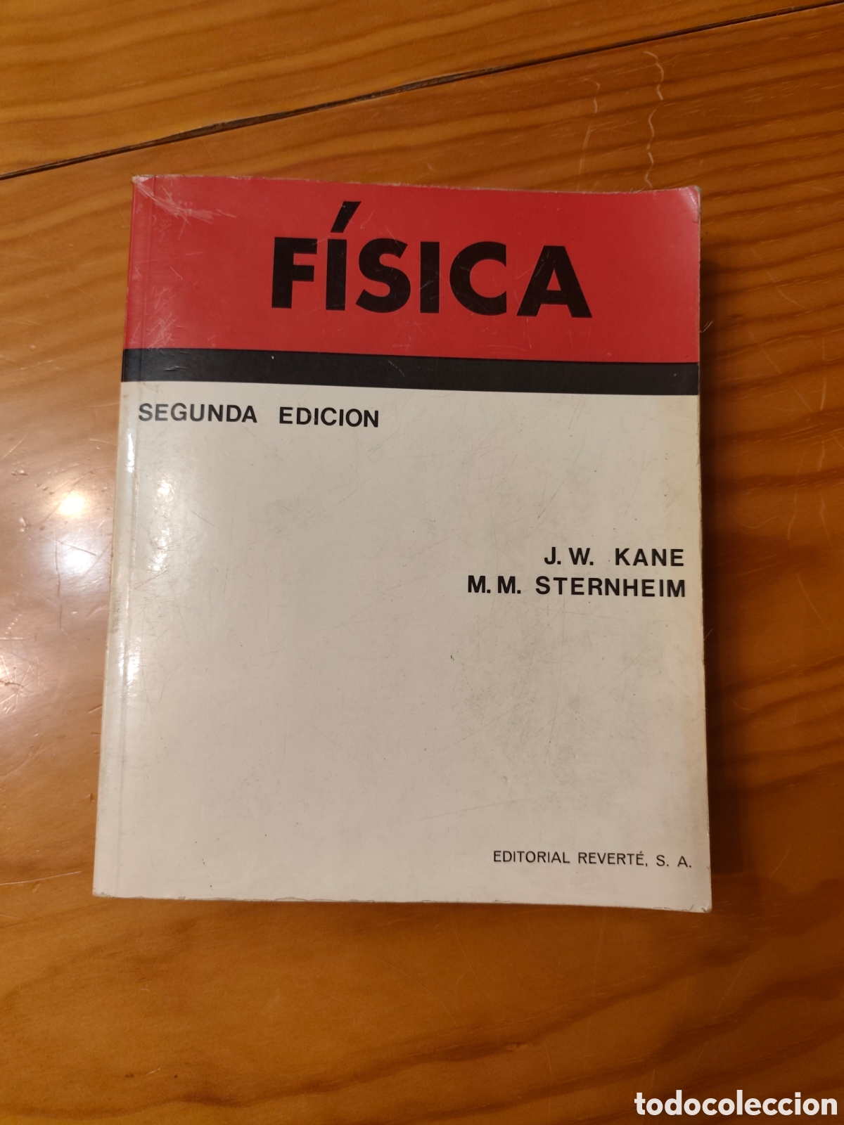 Libros: Libro de fisica de la Editorial Reverter S.A
