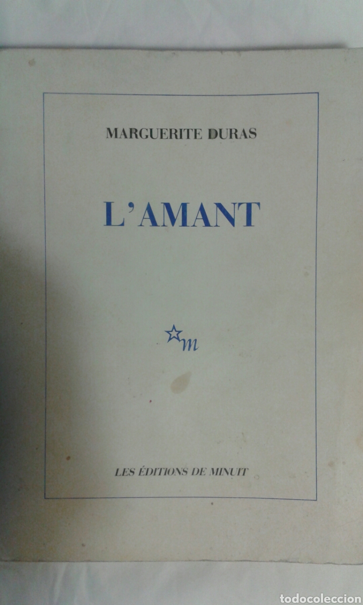 el amante,marguerite duras (en frances) - Compra venta en