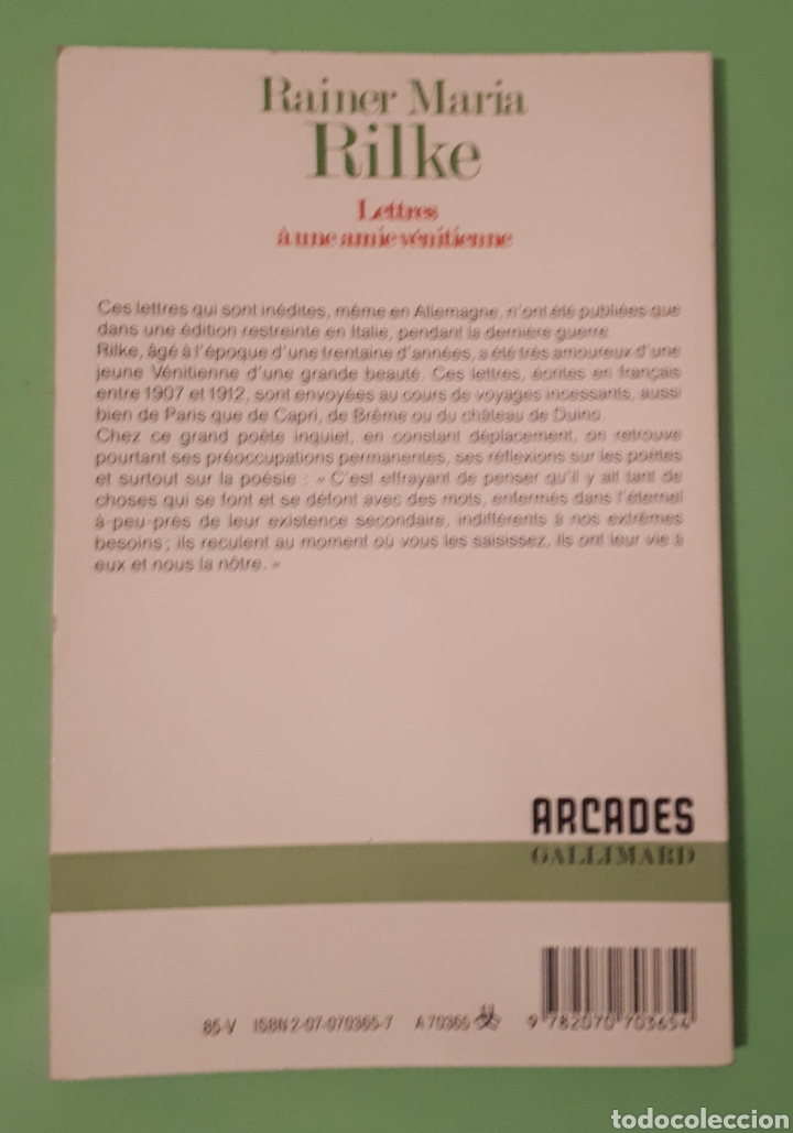 Libros: Libro Lettres &agrave; une amie v&eacute;nitienne - Foto 2