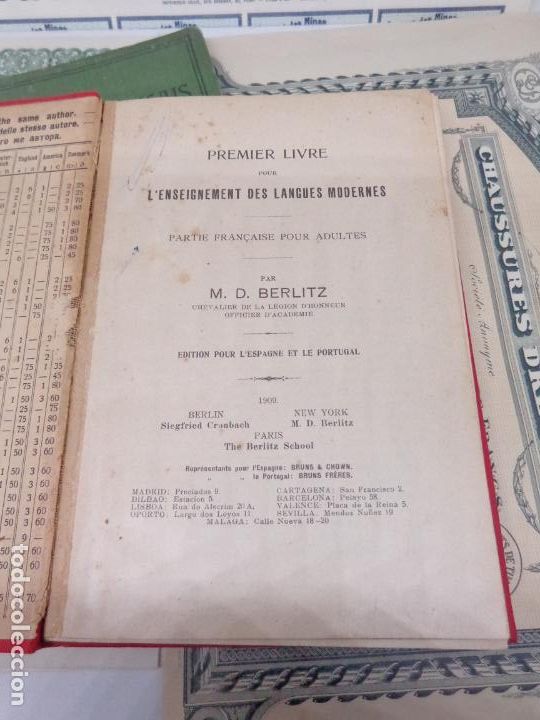 Libros: &iexcl;&iexcl;&iexcl; LOTE DE LIBROS Y DOCUMENTOS ANTIGUOS FRANCESES !!! - Foto 7