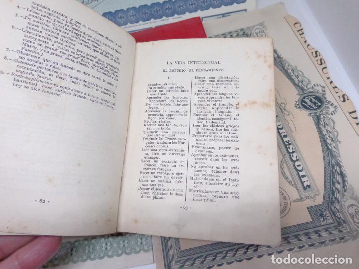 Libros: &iexcl;&iexcl;&iexcl; LOTE DE LIBROS Y DOCUMENTOS ANTIGUOS FRANCESES !!! - Foto 9