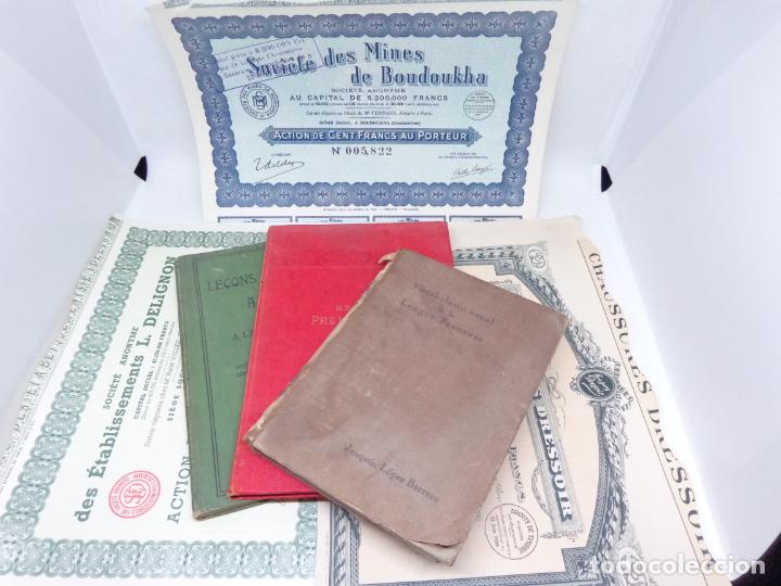 Libros: &iexcl;&iexcl;&iexcl; LOTE DE LIBROS Y DOCUMENTOS ANTIGUOS FRANCESES !!! - Foto 1