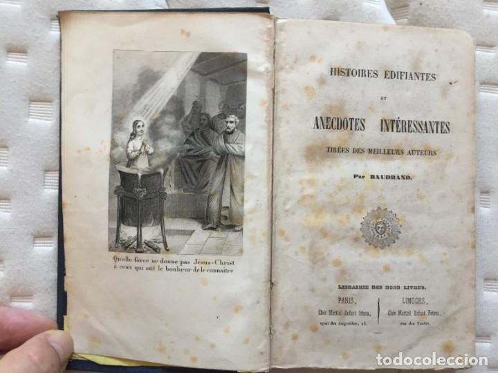 Libros: histoires edifiantes anecdotes interessantes - Foto 2