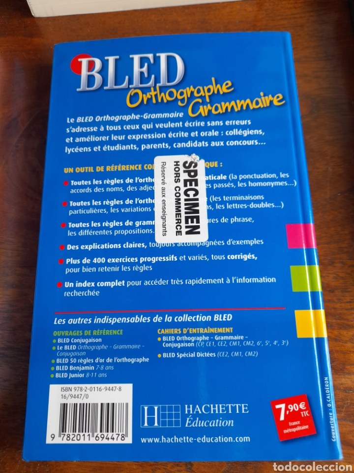 Libros: Bled. Orthoraphie, grammaire - Foto 2