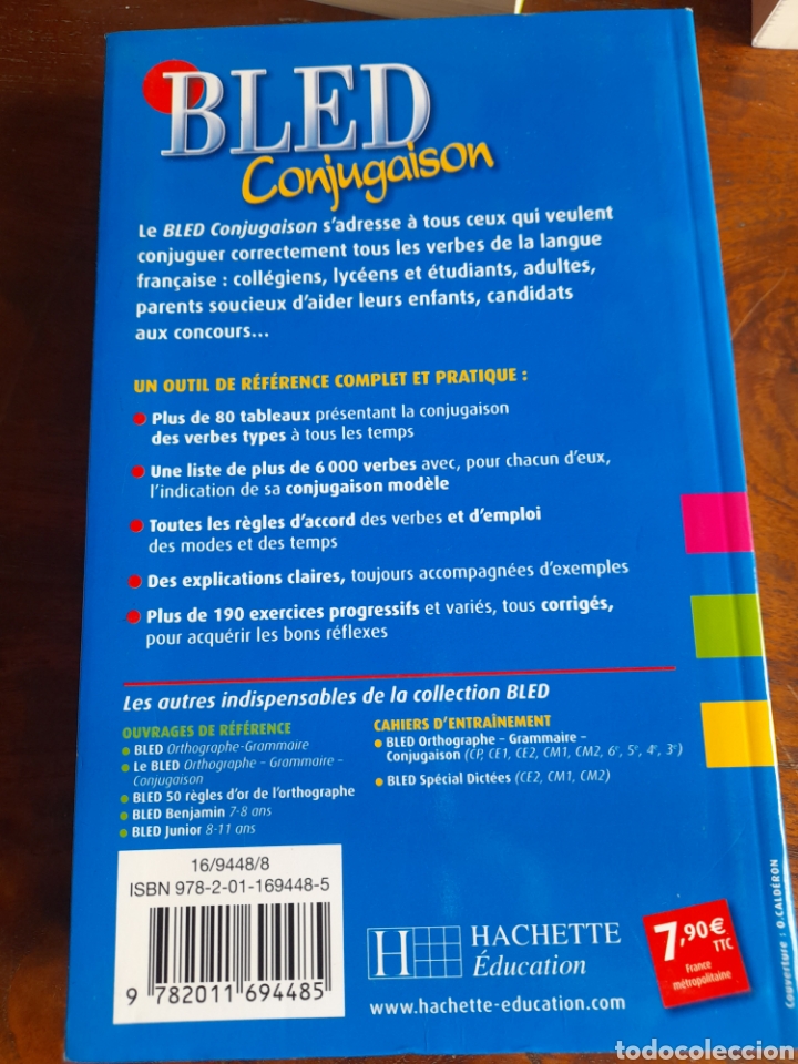Libros: Bledo, conjugaison. Franc&eacute;s - Foto 2
