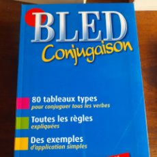 Libros: BLEDO, CONJUGAISON. FRANCÉS. Lote 309166168