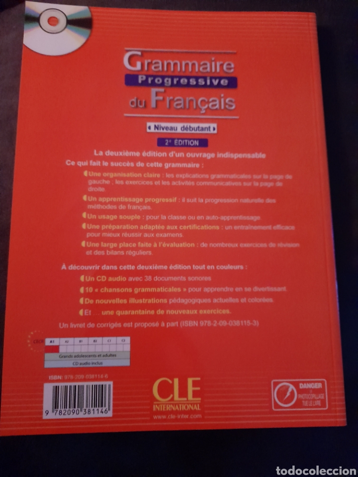 Libros: Grammaire progressive du Fran&ccedil;ais D&eacute;butant - Foto 2