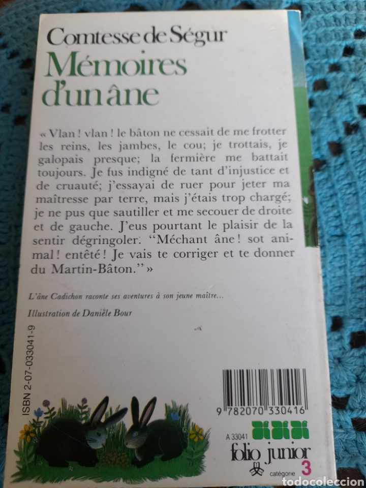 Libros: M&eacute;moires dun &agrave;ne. Conteste de S&eacute;gur - Foto 2